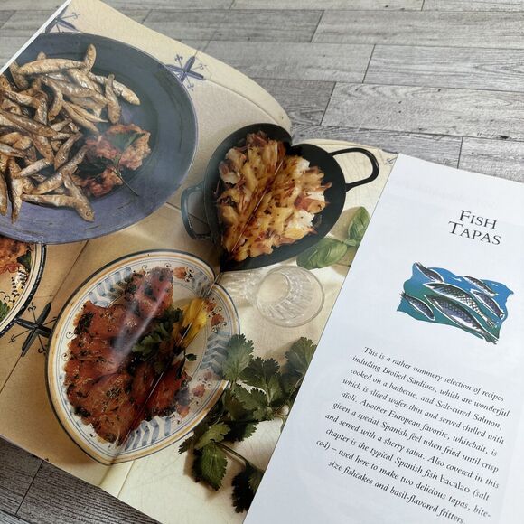 Great Tapas Essence of Spain Deliciously Authentic Snack Cookbook Silvana Franco - Picture 3 of 16